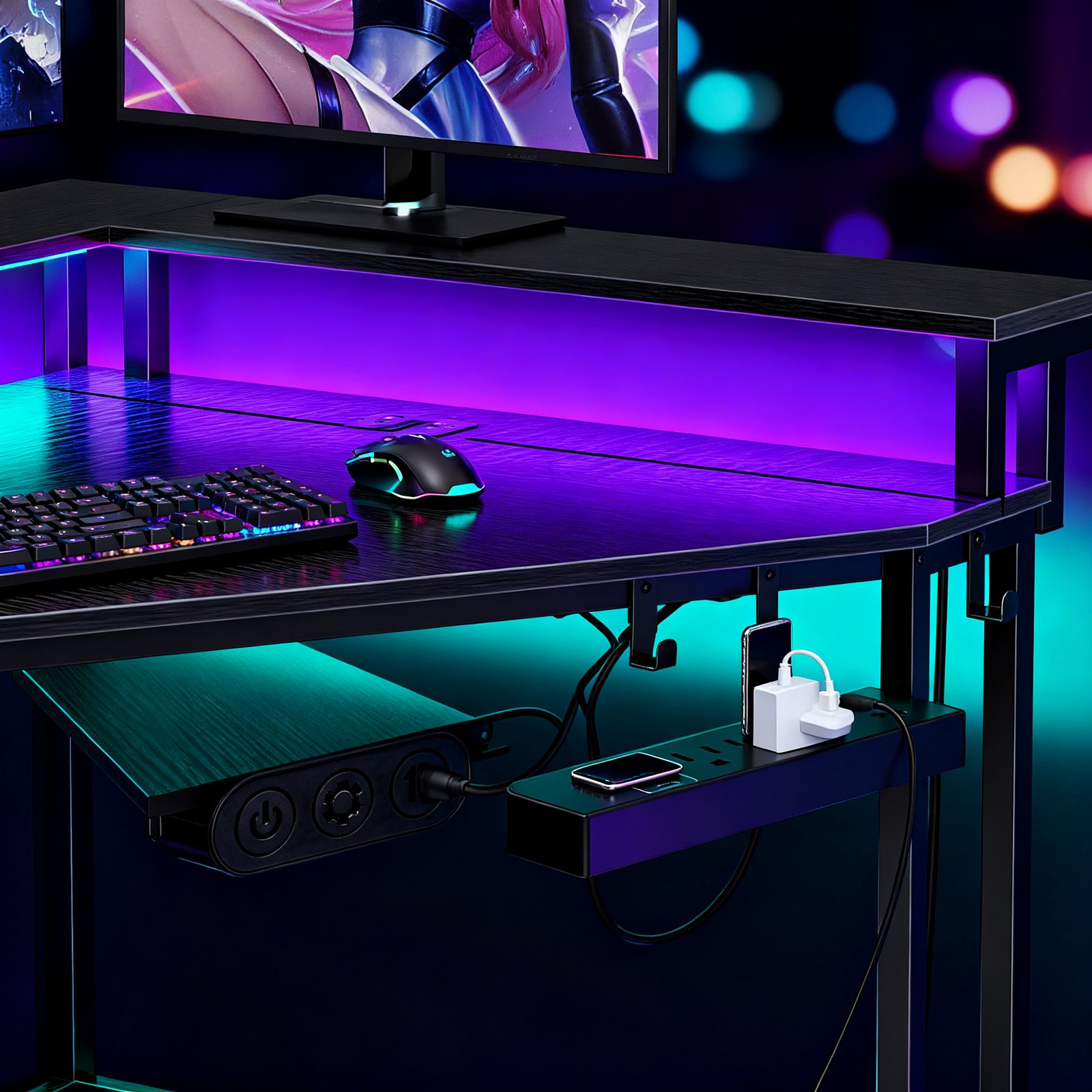 Rolanstar Corner Desk in action