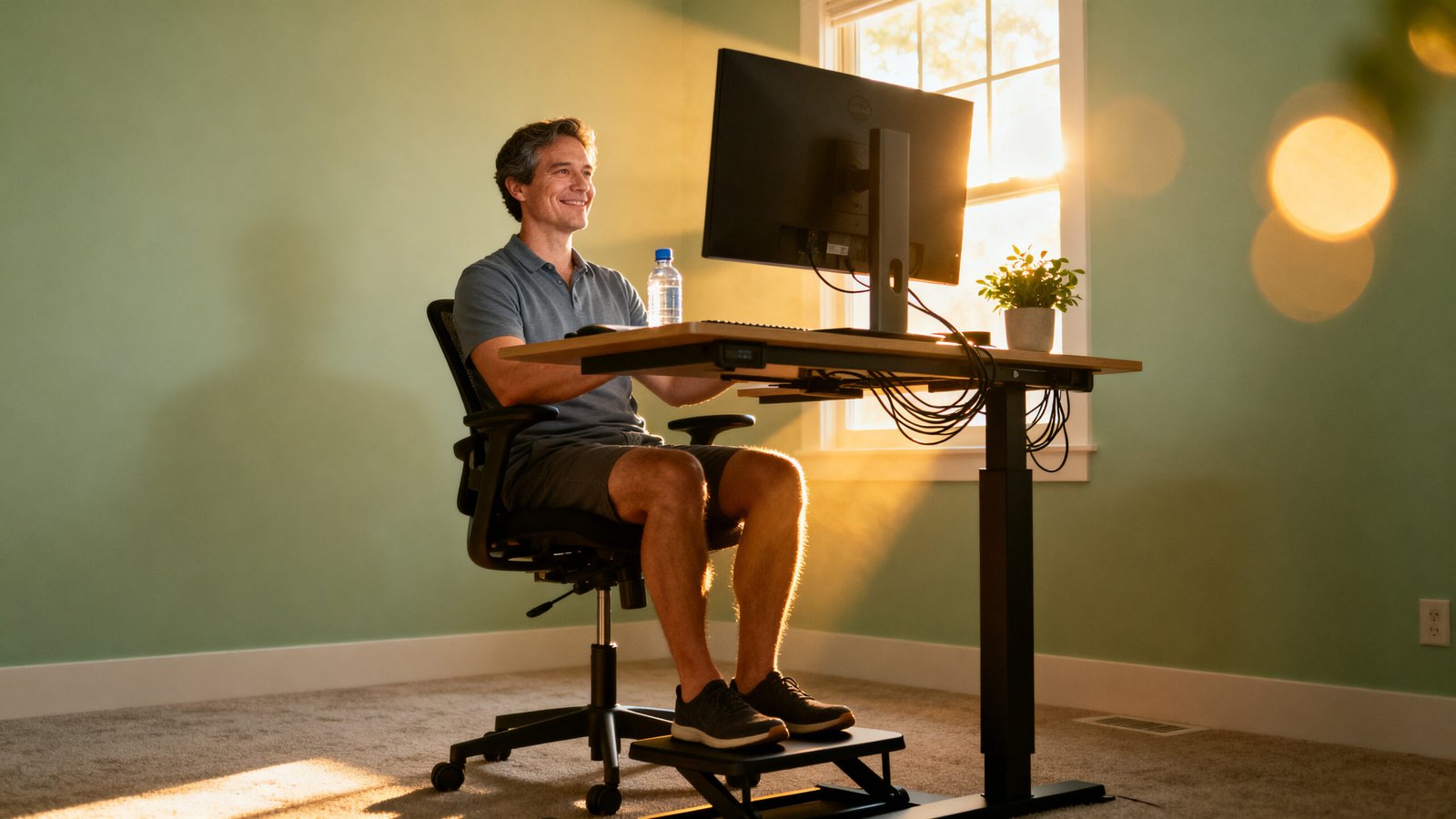 ergonomic workstation setup - Illustration 3