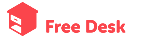 clutterfreedesk - logo - Light
