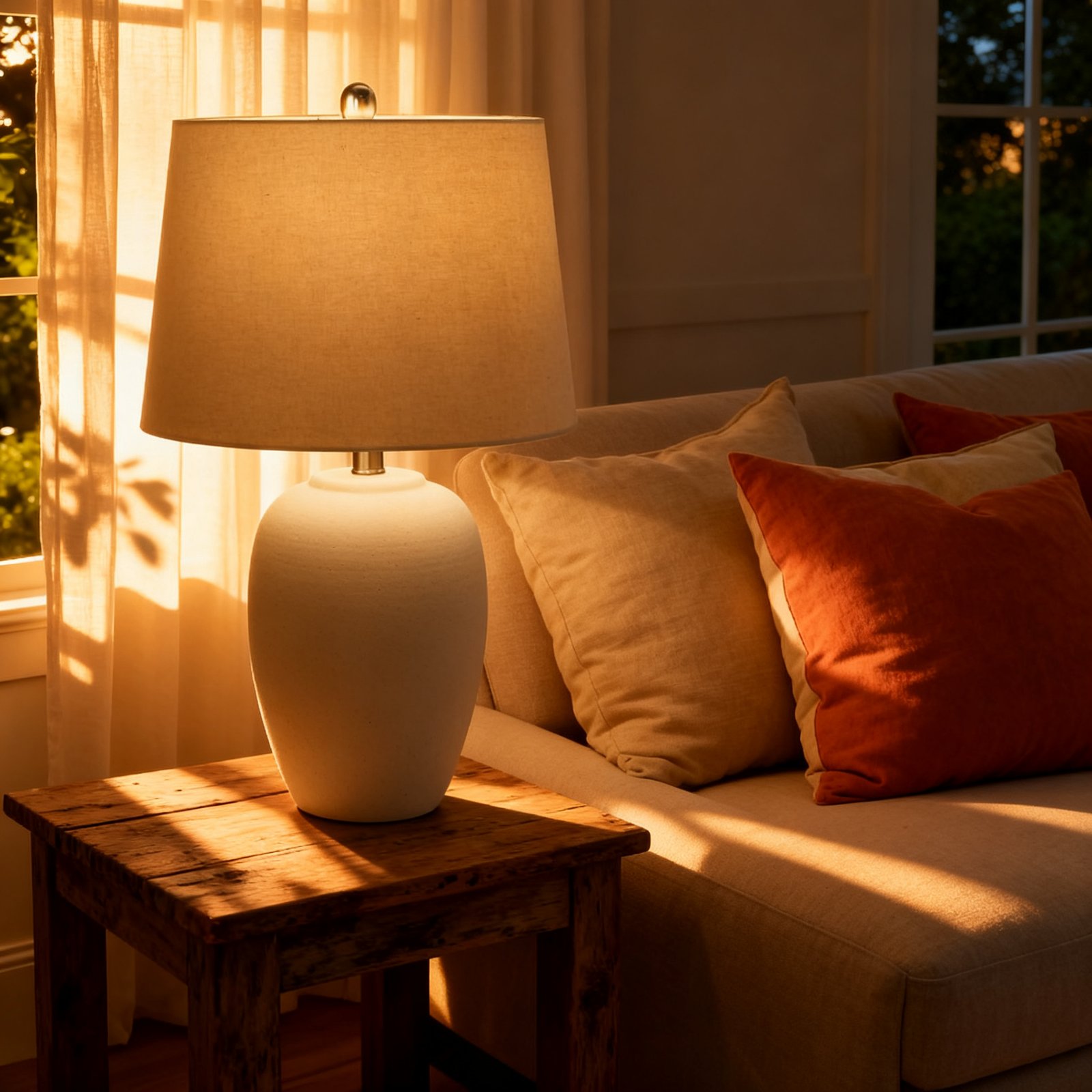 ceramic table lamp product view